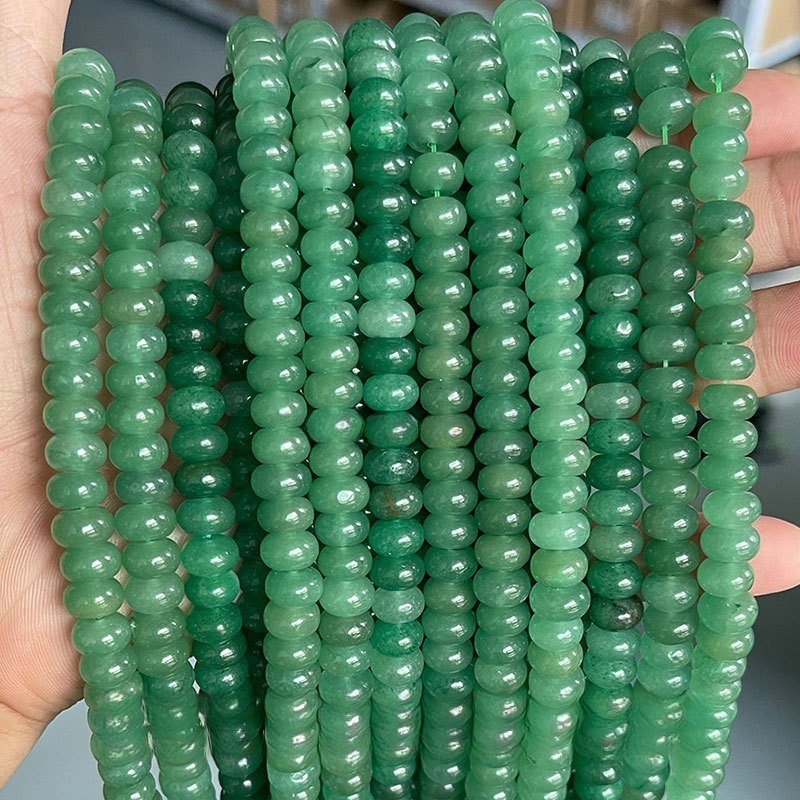 8*4mm natural jade abacus beads loose beads suitable for DIY