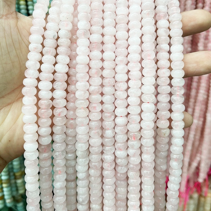 8*4mm natural jade abacus beads loose beads suitable for DIY