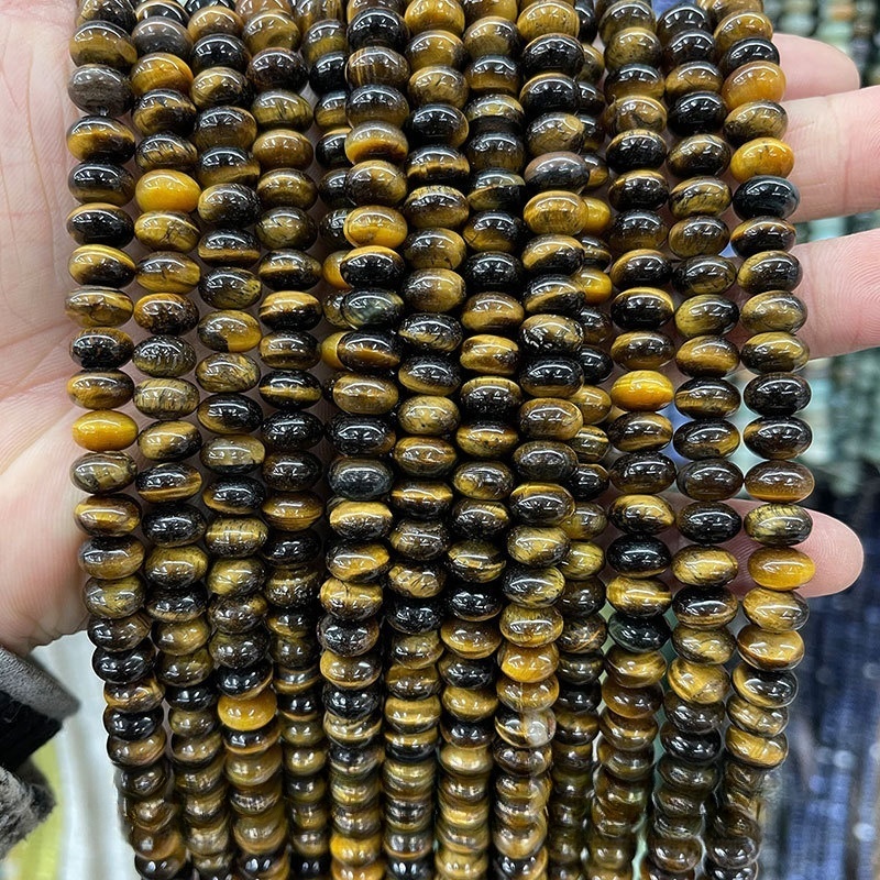 8*4mm natural jade abacus beads loose beads suitable for DIY