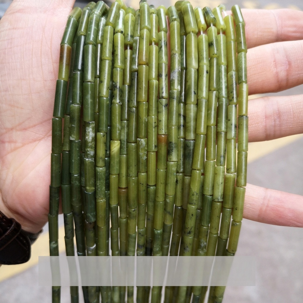 4x13mm crystal agate round tube loose beads suitable for DIY