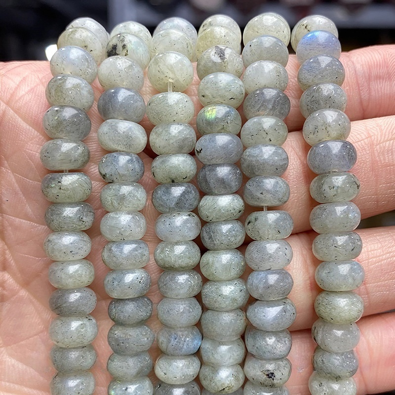 8*4mm natural jade abacus beads loose beads suitable for DIY