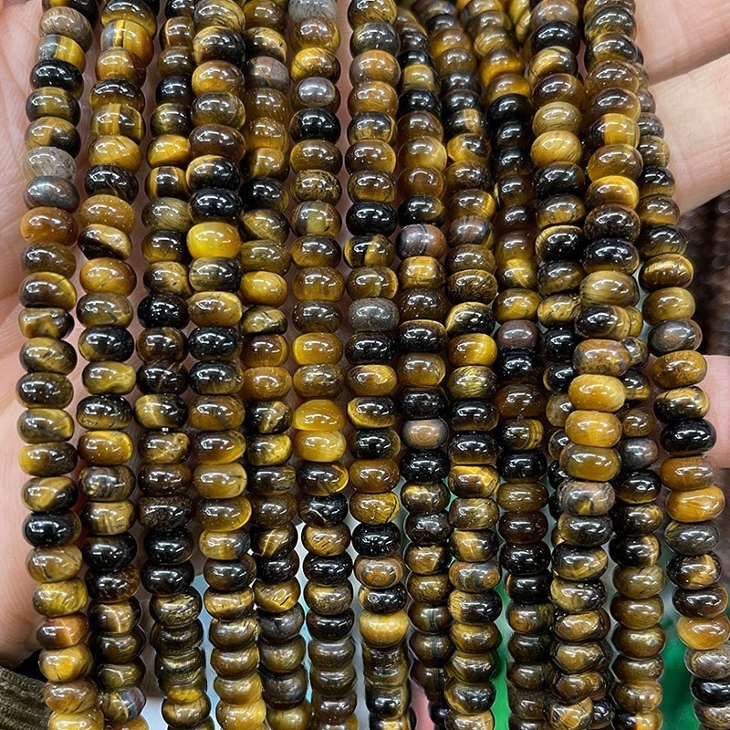 6*4mm natural stone crystal abacus beads loose beads suitable for DIY