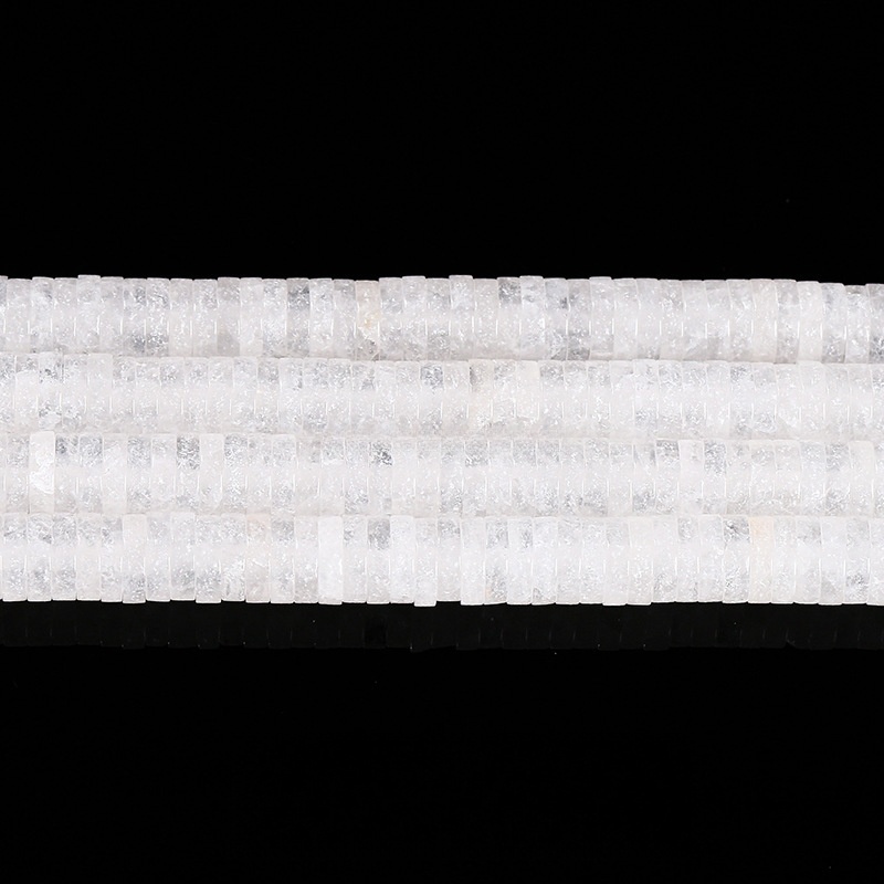 6*1mm natural stone right angle spacer loose beads crystal spacer beads