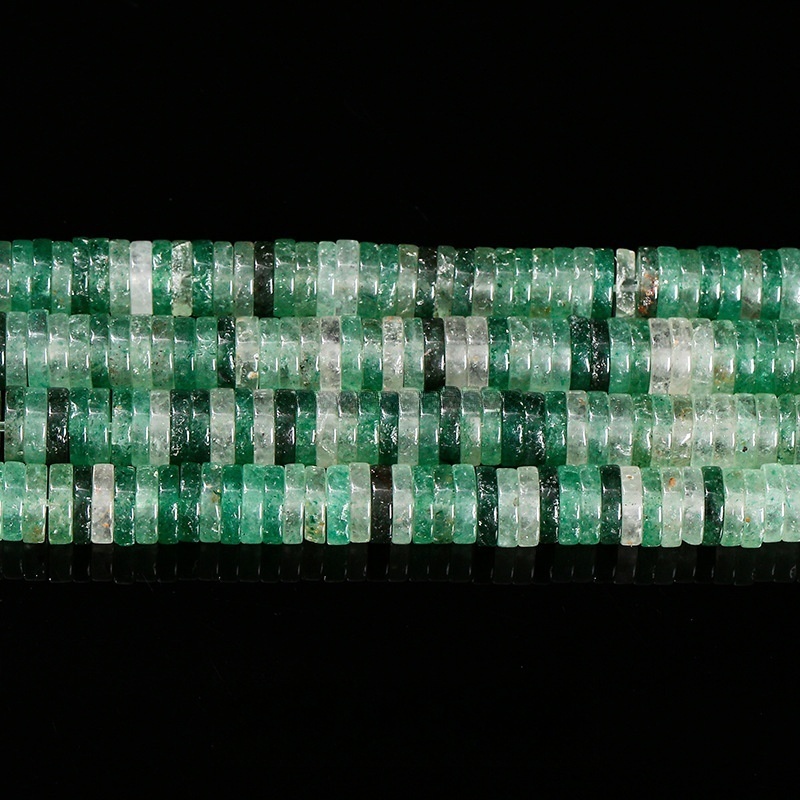 6*1mm natural stone right angle spacer loose beads crystal spacer beads