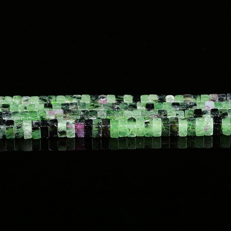 1.5*2.7mm natural stone small cube loose beads