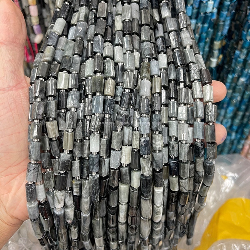 8*11mm crystal faceted cylindrical beads