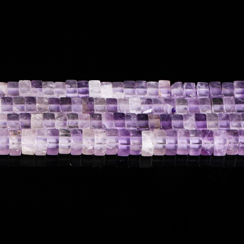 1.5*2.7mm natural stone small cube loose beads