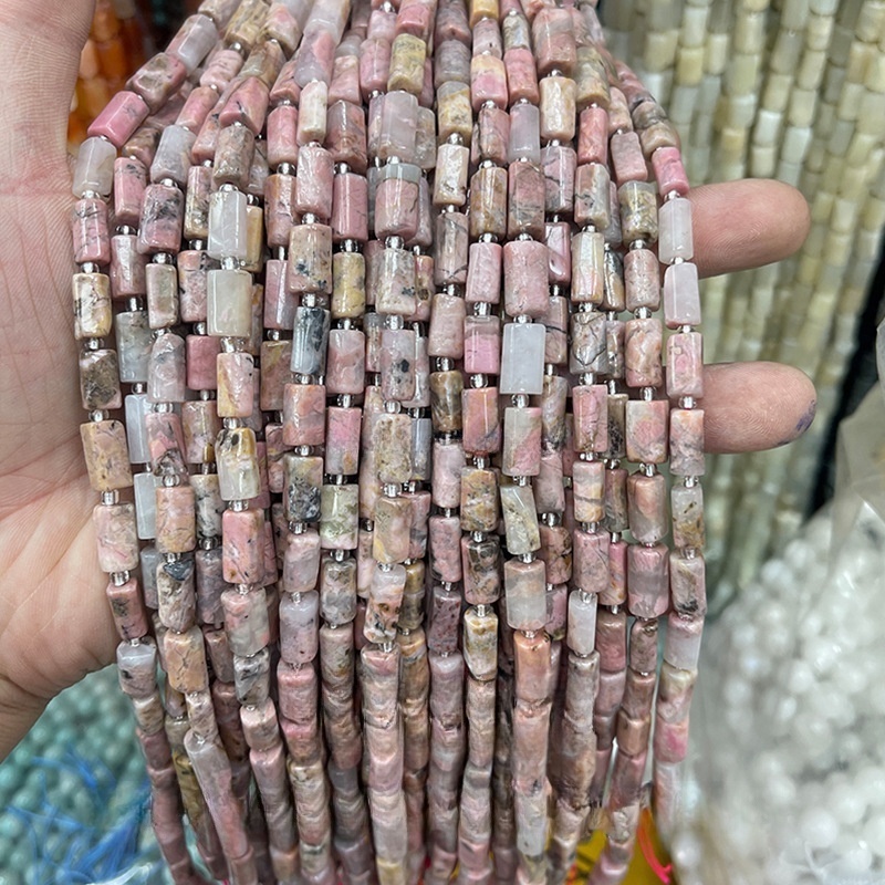 8*11mm crystal faceted cylindrical beads