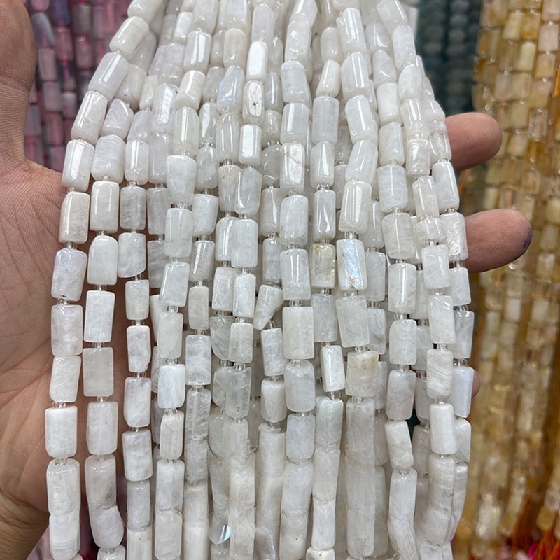 8*11mm crystal faceted cylindrical beads