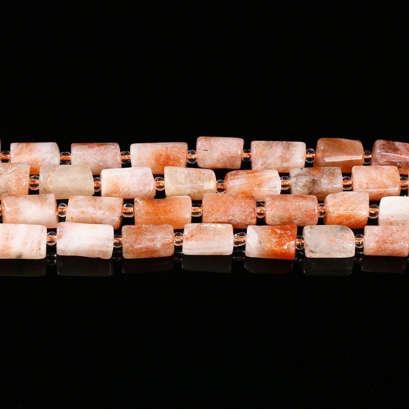 8*11mm crystal faceted cylindrical beads