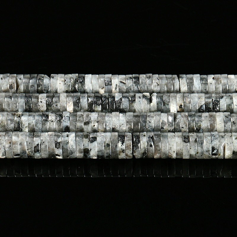 6*1mm natural stone right angle spacer loose beads crystal spacer beads
