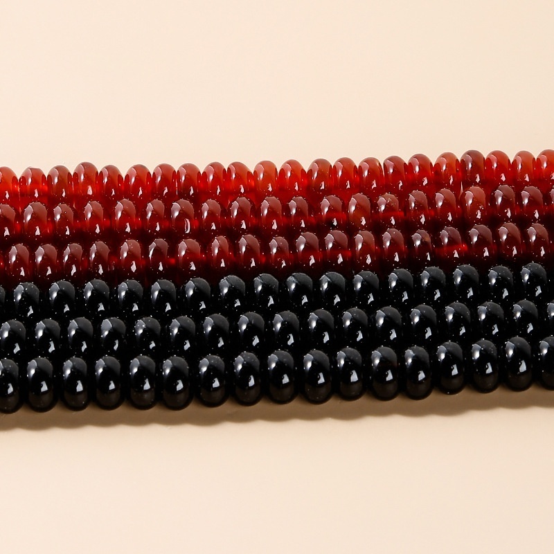 6-8mm agate abacus beads loose beads spacer