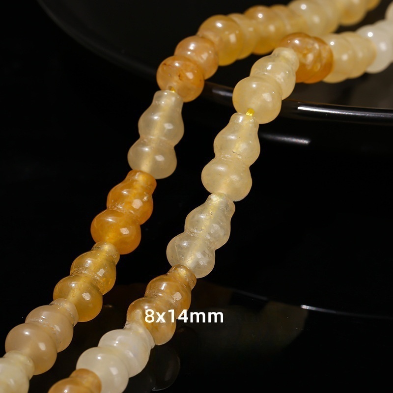 8*14mm natural crystal gourd vase shaped beads suitable for DIY