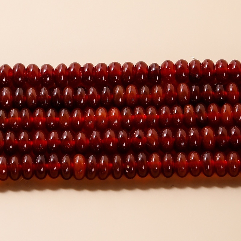 6-8mm agate abacus beads loose beads spacer