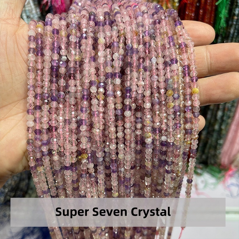 3*4mm crystal faceted abacus beads loose beads jewelry accessories