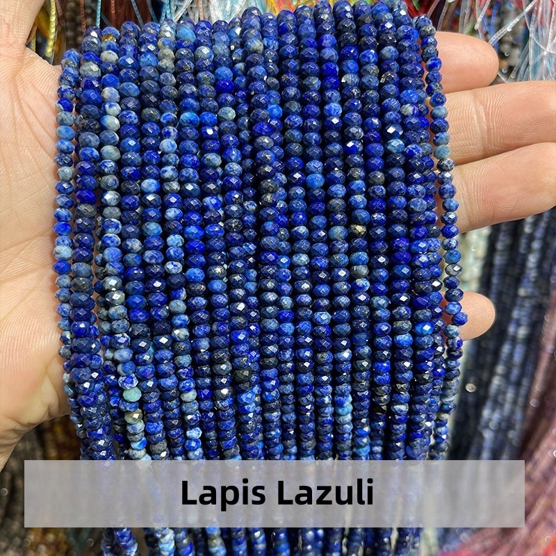 3*4mm crystal faceted abacus beads loose beads jewelry accessories