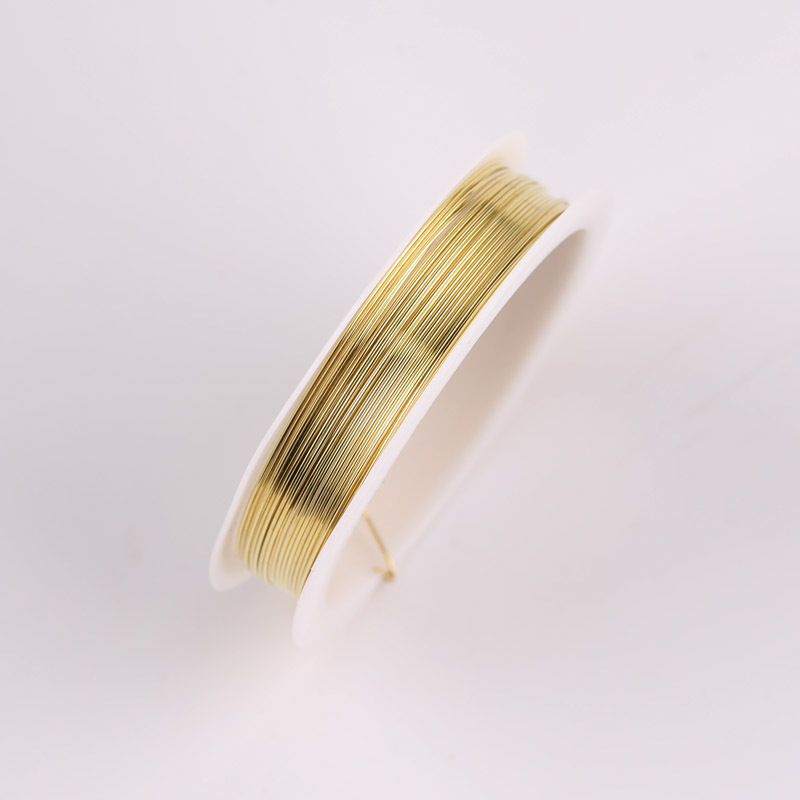 5 Rolls/Pack-diy copper wire letter ring winding copper wire beading wire