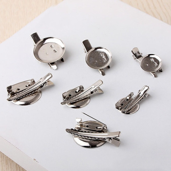 50 Pieces/Bag-DIY hair accessories, sewing materials, accessories tray clips brooches