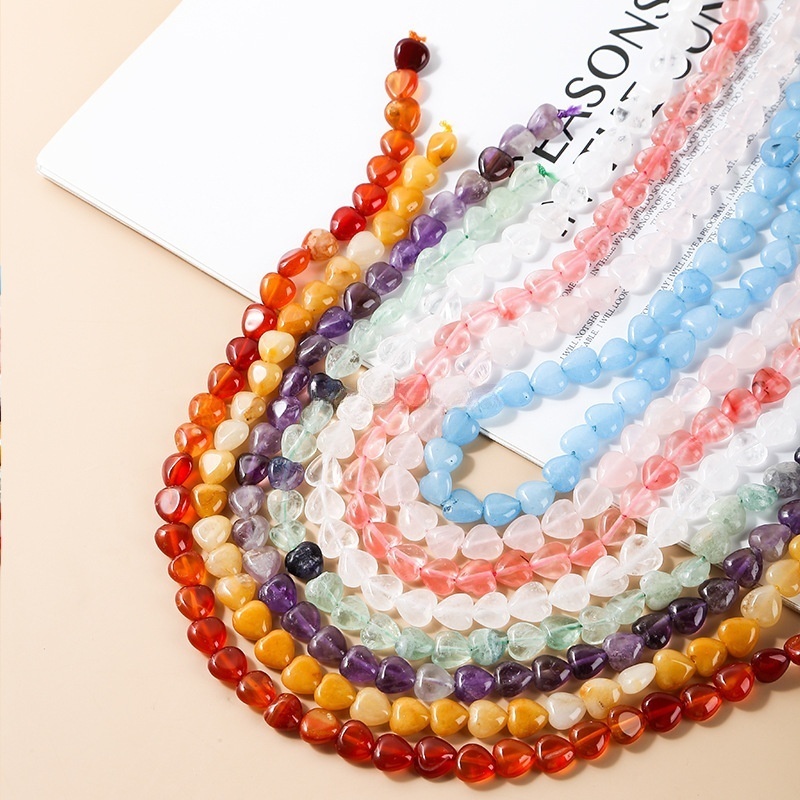 10*4mm heart-shaped loose beads Love beads