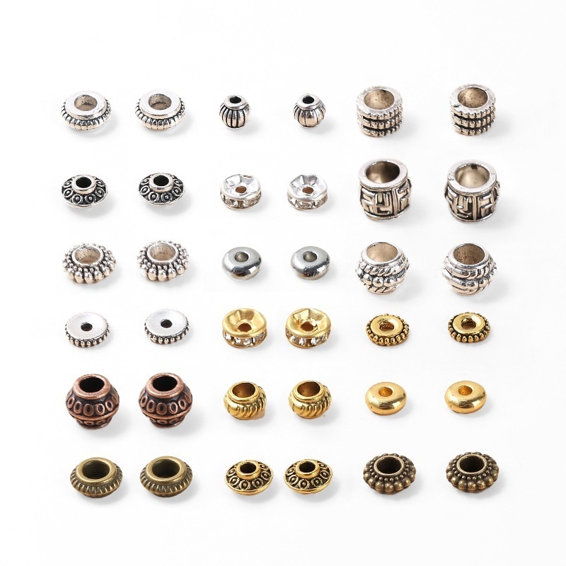 50pcs/bag Metal multi-material spacer accessories suitable for DIY