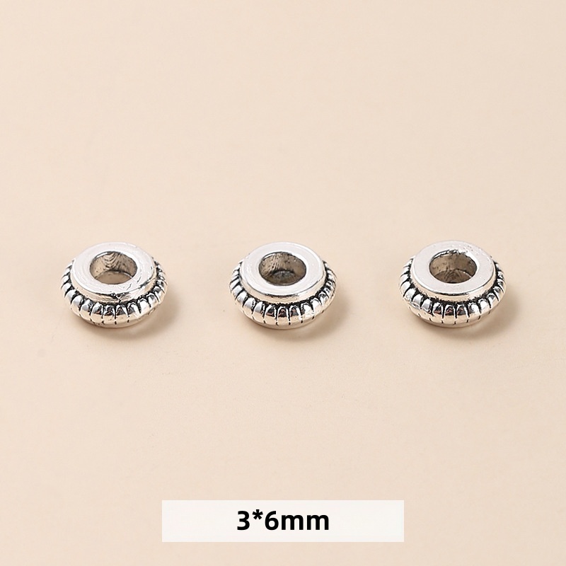 50pcs/bag Metal multi-material spacer accessories suitable for DIY