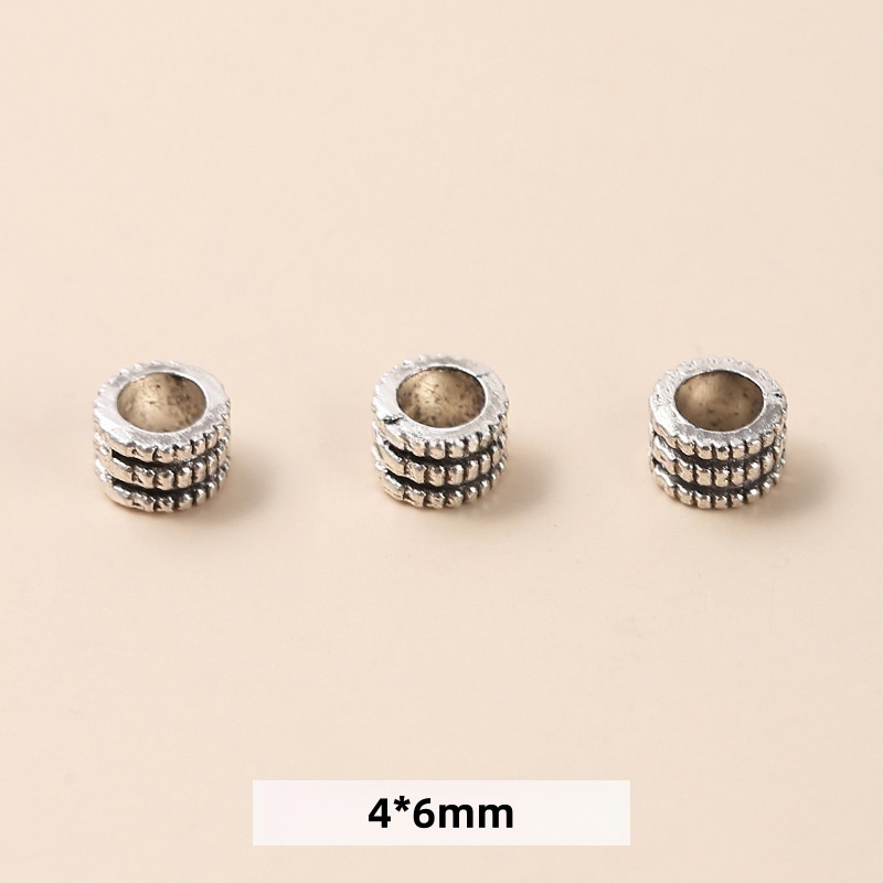 50pcs/bag Metal multi-material spacer accessories suitable for DIY