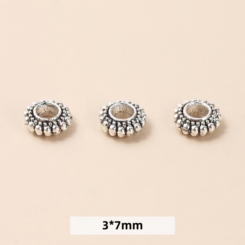 50pcs/bag Metal multi-material spacer accessories suitable for DIY