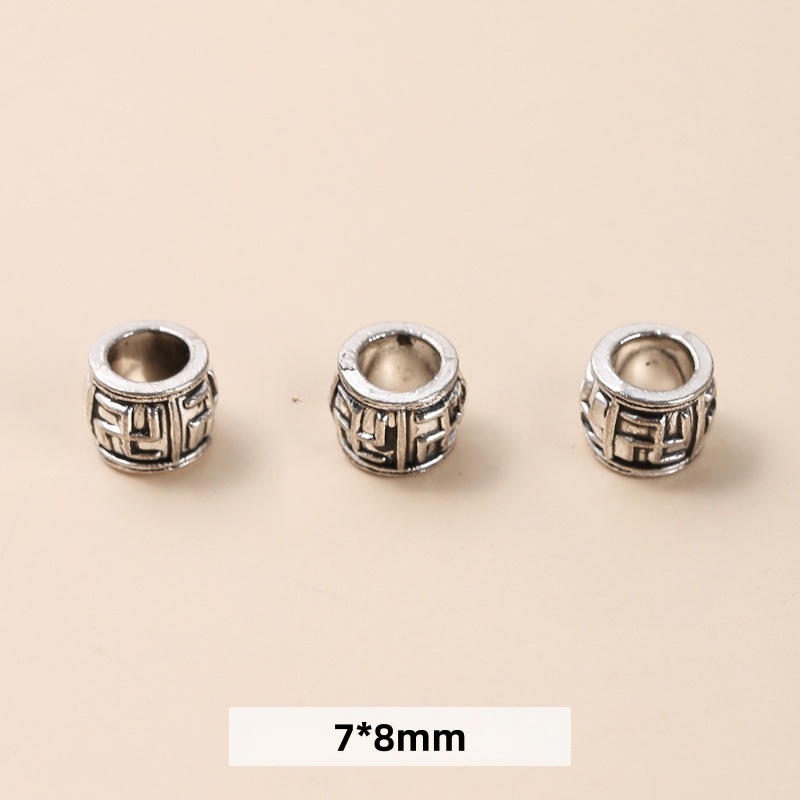 50pcs/bag Metal multi-material spacer accessories suitable for DIY