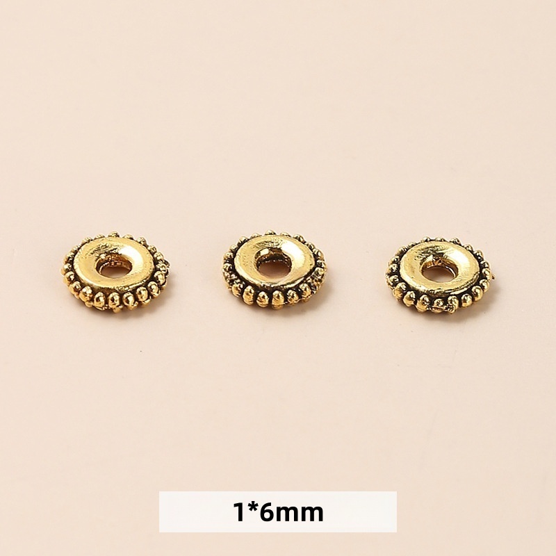 50pcs/bag Metal multi-material spacer accessories suitable for DIY