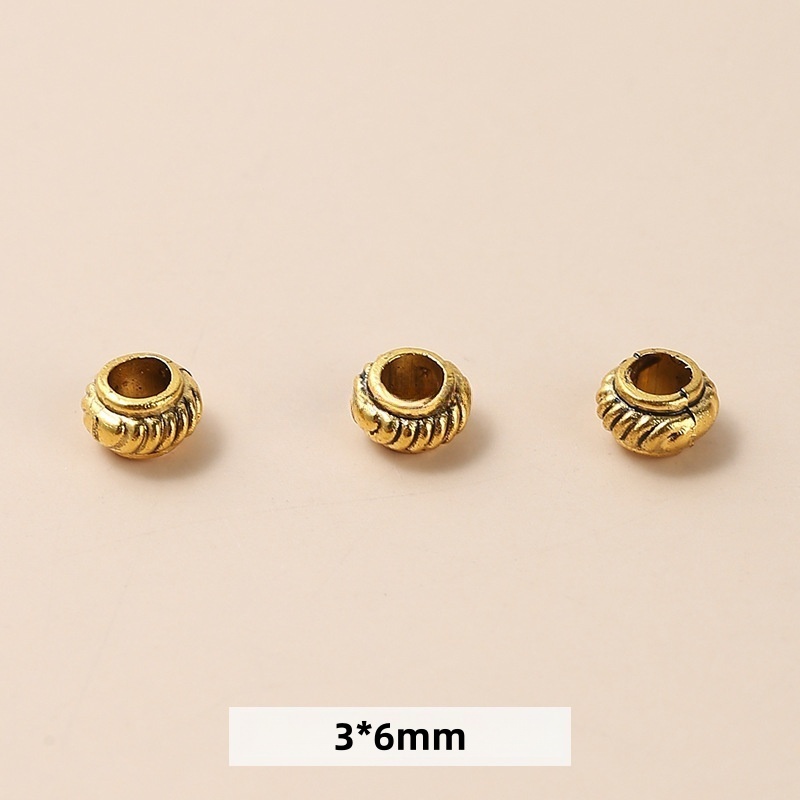 50pcs/bag Metal multi-material spacer accessories suitable for DIY