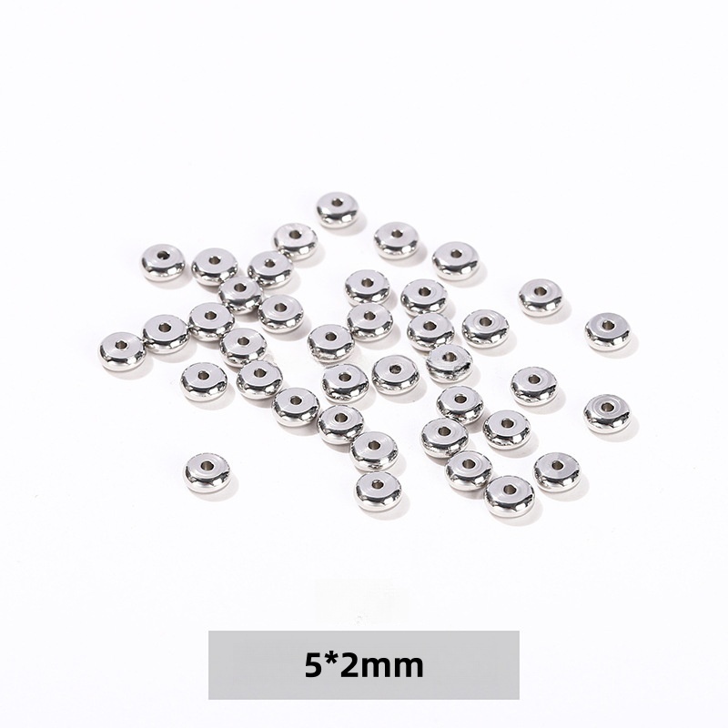 50pcs/bag Metal multi-material spacer accessories suitable for DIY