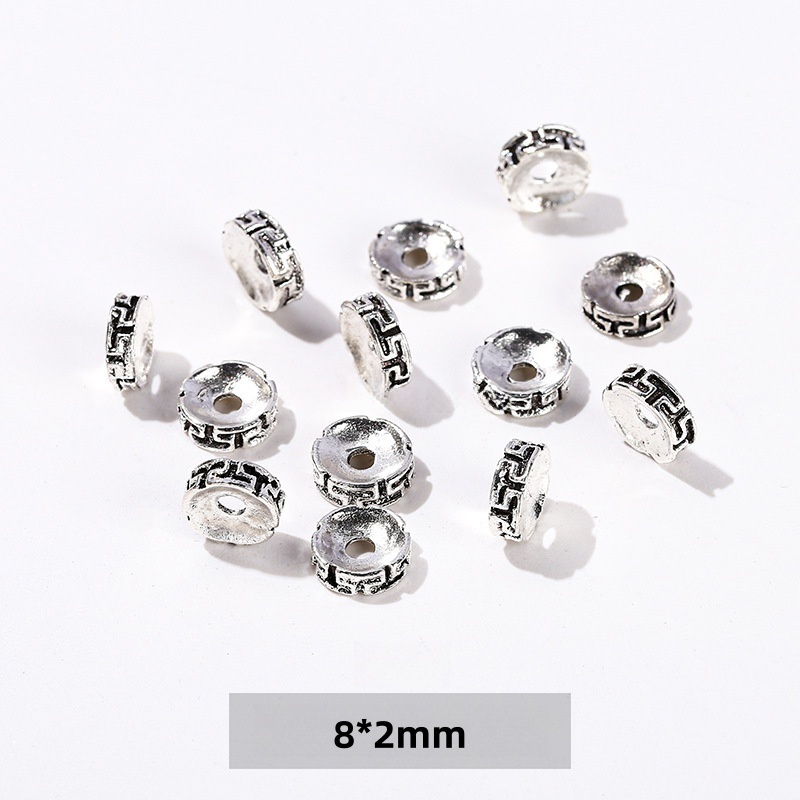 50pcs/bag Metal multi-material spacer accessories suitable for DIY