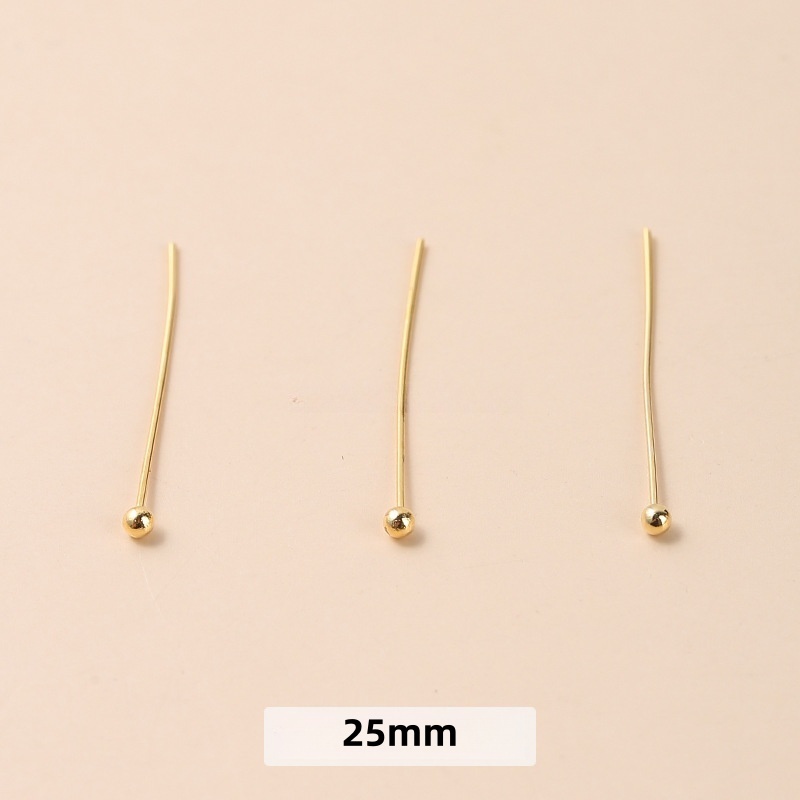 50pcs/bag 14/18K gold-plated jewelry spacers and copper accessories