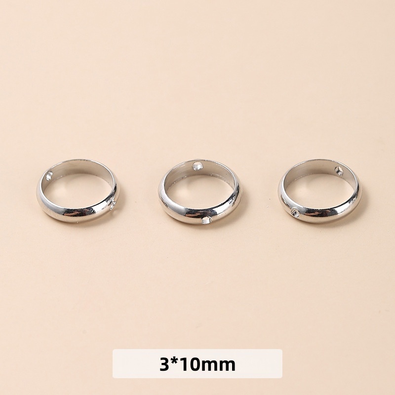 50pcs/bag 14/18K gold-plated jewelry spacers and copper accessories