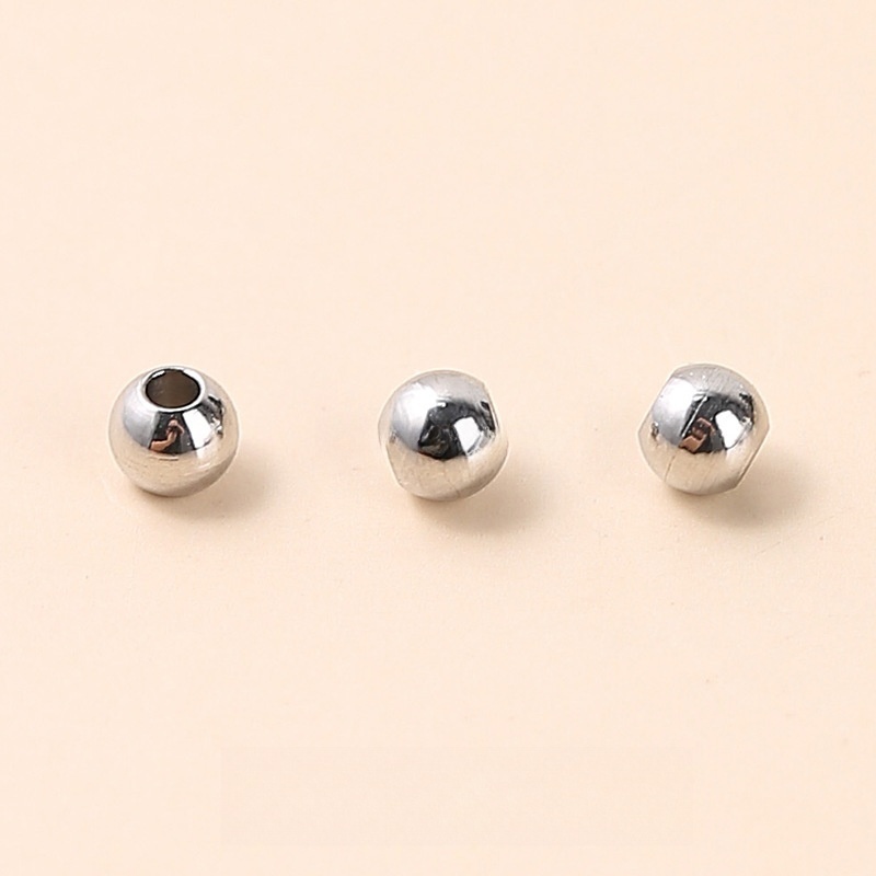 50pcs/bag Stainless steel spacer accessories suitable for DIY