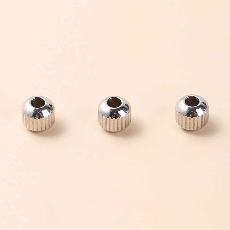 50pcs/bag Stainless steel spacer accessories suitable for DIY