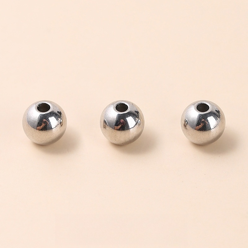 50pcs/bag Stainless steel spacer accessories suitable for DIY