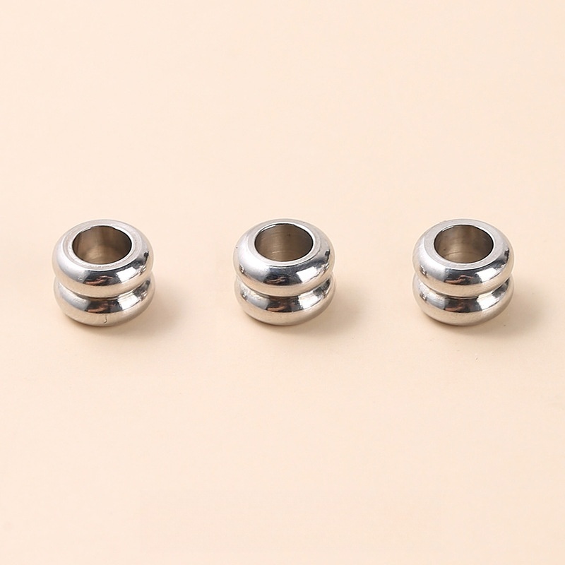50pcs/bag Stainless steel spacer accessories suitable for DIY
