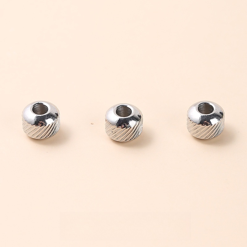 50pcs/bag Stainless steel spacer accessories suitable for DIY