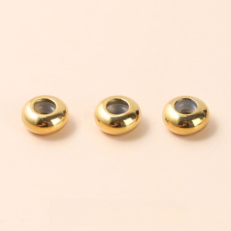 50pcs/bag Stainless steel spacer accessories suitable for DIY