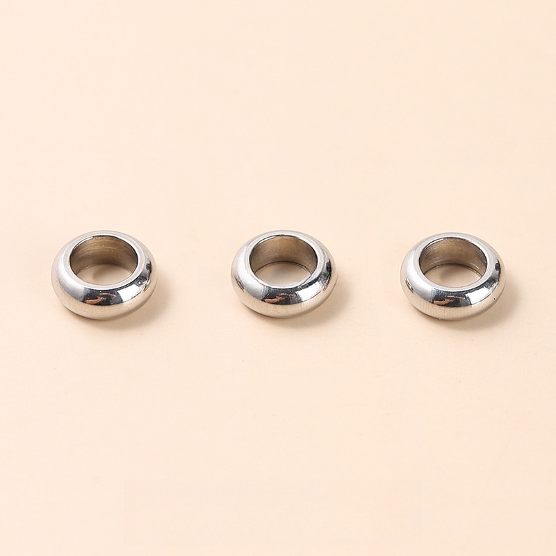 50pcs/bag Stainless steel spacer accessories suitable for DIY