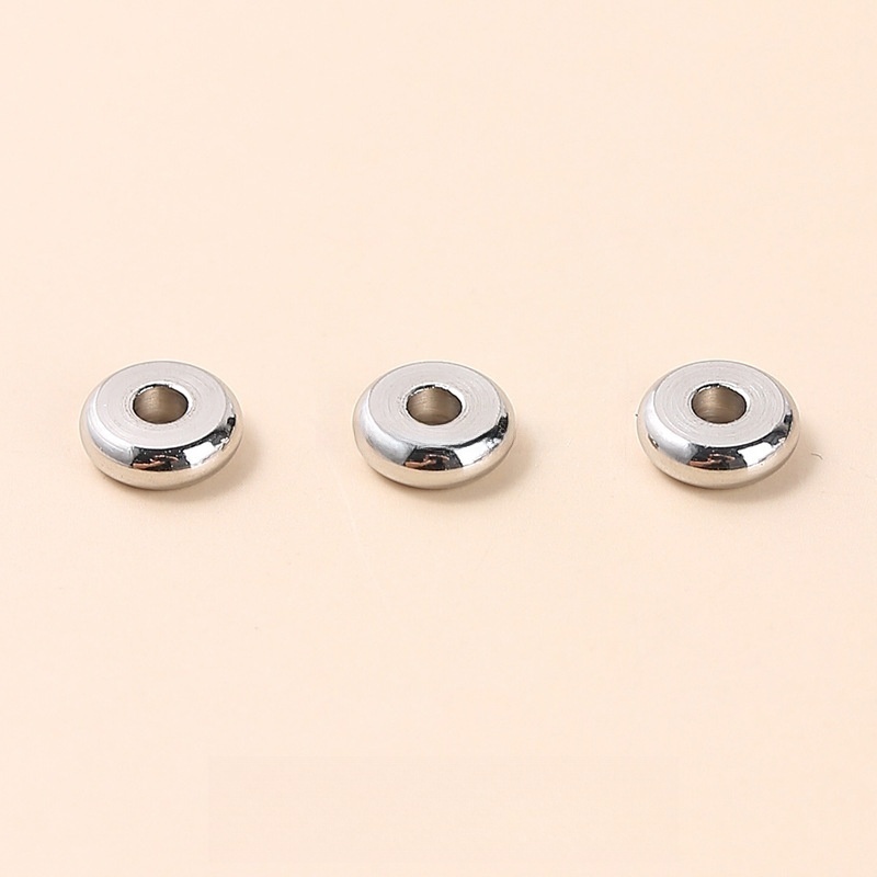 50pcs/bag Stainless steel spacer accessories suitable for DIY