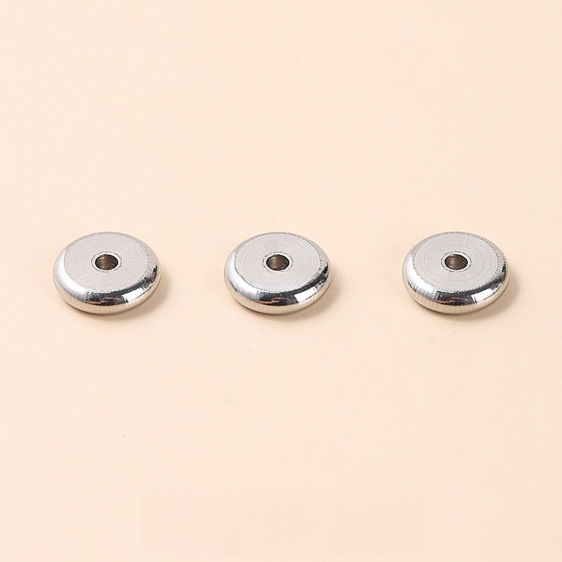 50pcs/bag Stainless steel spacer accessories suitable for DIY