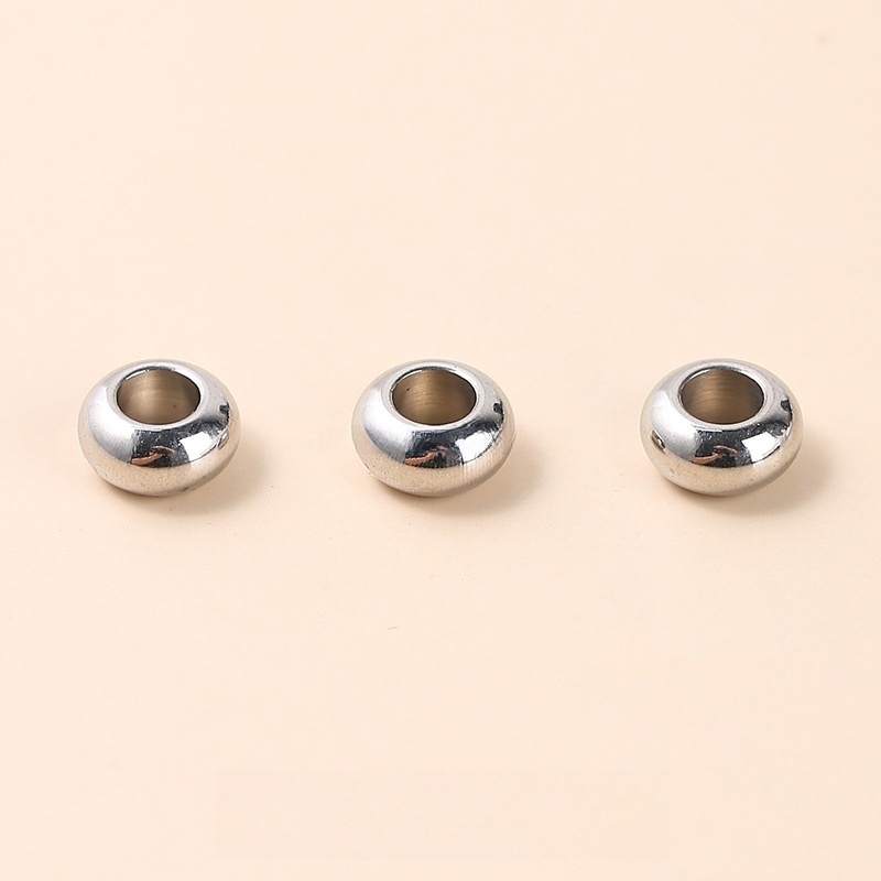 50pcs/bag Stainless steel spacer accessories suitable for DIY