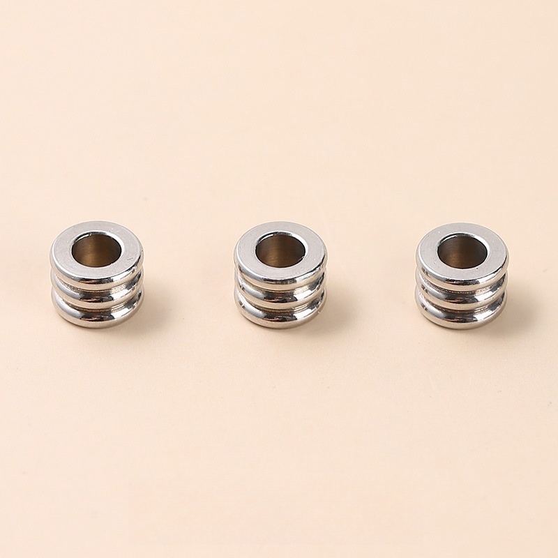 50pcs/bag Stainless steel spacer accessories suitable for DIY