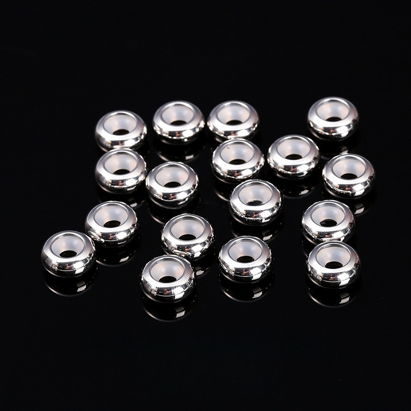 50pcs/bag Stainless steel spacer accessories suitable for DIY