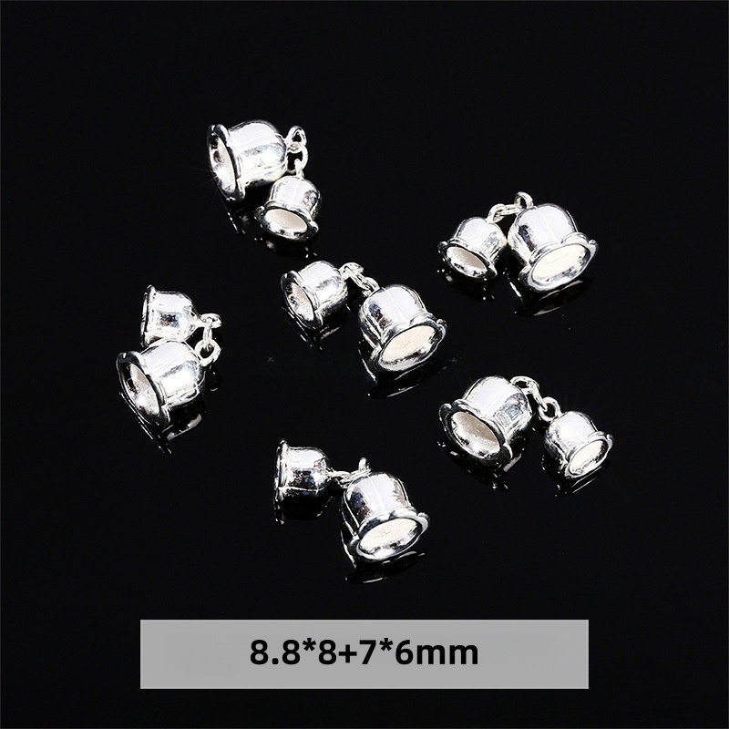 10pcs/bag S925 silver DIY jewelry accessories