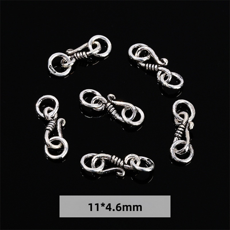 10pcs/bag S925 silver DIY jewelry accessories