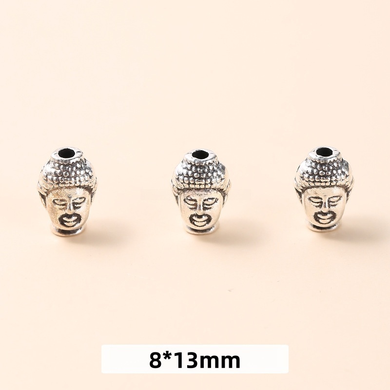 50pcs/bag Tibetan silver alloy accessories