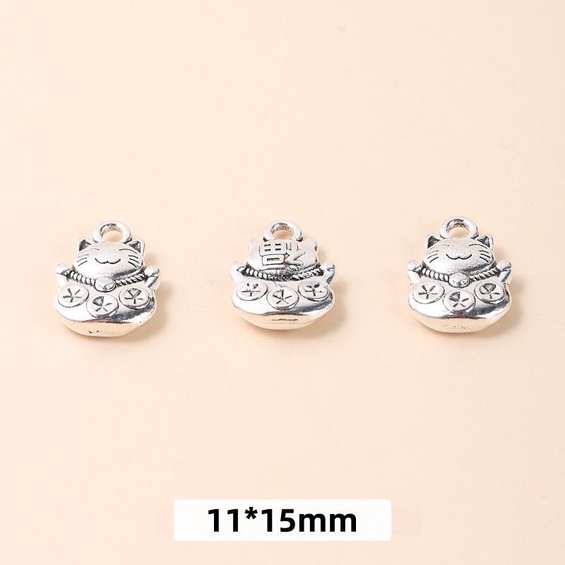 50pcs/bag Tibetan silver alloy accessories